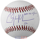 Clayton Kershaw Autographed Major League Baseball Inscribed 2011 Cy Young