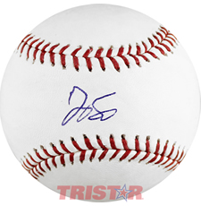 George Springer Autographed Baseball