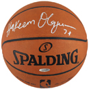 Hakeem Olajuwon Autographed Spalding Official NBA Basketball