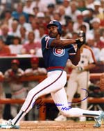 Andre Dawson Autographed Cubs 8x10 Photo