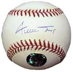 Willie Mays Autographed ML Baseball