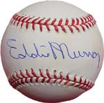 Eddie Murray Autographed ML Baseball