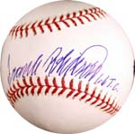 Frank Robinson Autographed Baseball
