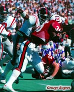 George Rogers Autographed 8x10 Photo