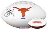 Jordan Shipley Autographed UT Longhorns Logo Football