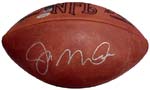 Joe Montana Autographed NFL Football