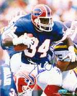 Thurman Thomas Autographed Bills 8x10 Photo