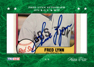 Fred Lynn Autographed SignaCut