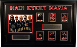 Main Event Mafia Framed Signature Collection