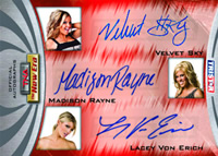 Triple Autograph Card
