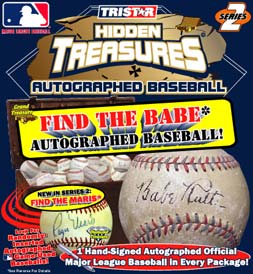 Hidden Treasures Autographed Baseball Series 2