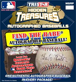 Hidden Treasures Autographed Baseball