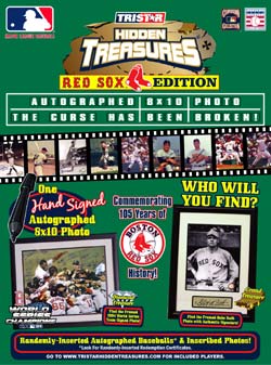Hidden Treasures 8x10 Photo Red Sox Edition
