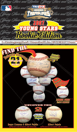 Autographed Baseball  - 2007 Young Stars & Rookies Edition