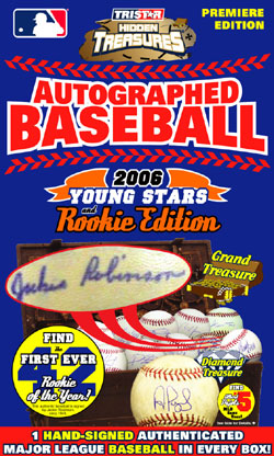 Autographed Baseball  - 2006 Young Stars & Rookies Edition