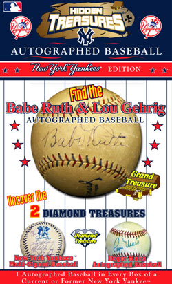 Autographed Baseball  - Yankees Edition