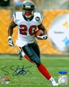 Steve Slaton Autographed Memorabilia