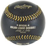 Official Rawlings Black Leather Major League Baseball