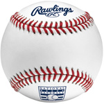 Official Rawlings Major League Baseball with Hall of Fame Logo