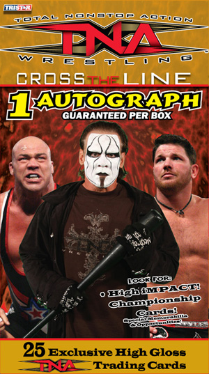 TRISTAR TNA Cross The Line Blaster Box Card Collection