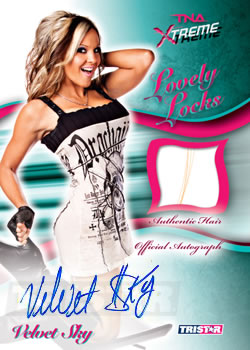 Velvet Sky Lovely Locks Hair Card
