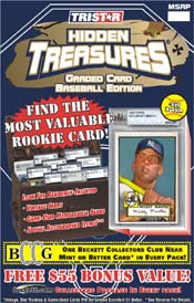 Hidden Treasures Baseball Graded Card