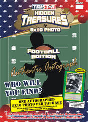 Hidden Treasures Autographed Football Photo